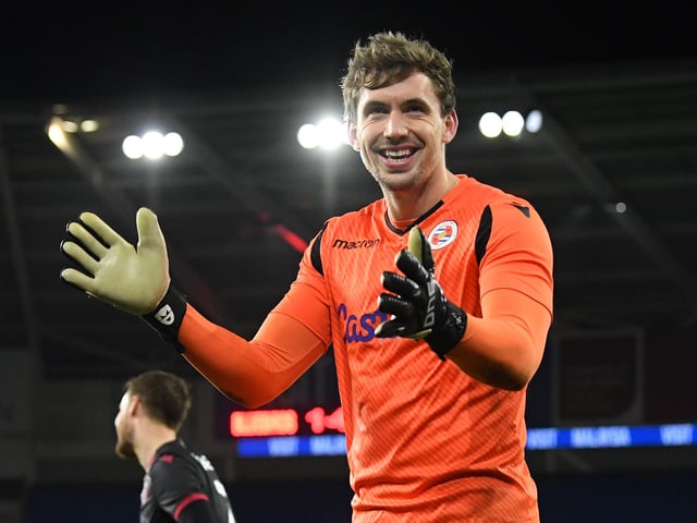 The Royals keeper, 29, has joined the Dons on loan until the end of the season. He played twice for Blackpool this season on an emergency loan and has 268 league games under his belt.  Picture: Stu Forster/Getty Images