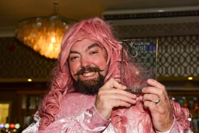 Best of South Tyneside Awards  Recognition Award winner Colin Burgin-Plews.