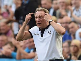 Neil Warnock at St James's Park as Crystal Palace manager in August 2014  (Photo by Nigel Roddis/Getty Images)
