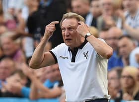 Neil Warnock at St James's Park as Crystal Palace manager in August 2014  (Photo by Nigel Roddis/Getty Images)