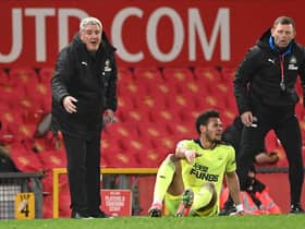 Steve Bruce's Newcastle United travel to Old Trafford to face Manchester United on Saturday (Photo by Stu Forster/Getty Images).