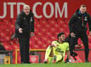 Steve Bruce's Newcastle United travel to Old Trafford to face Manchester United on Saturday (Photo by Stu Forster/Getty Images).