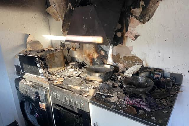 Fire crews have had to deal with three domestic kitchen fires in the last 10 days.