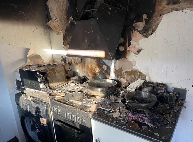 Fire crews have had to deal with three domestic kitchen fires in the last 10 days.