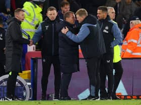 Brendan Rogers left his role as manager of Leicester City this weekend - who could be the next Premier League managerial casualty? (Photo by Marc Atkins/Getty Images)