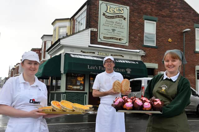 Lee's Family Bakers now passed to third generation. From left Clair Campbell, David Lee and Susan Smith.
