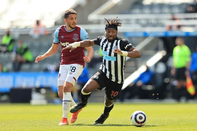 Allan Saint-Maximin of Newcastle United. (Photo by David Rogers/Getty Images)