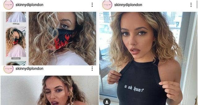Jade Thirlwall has produced a collection for Skinnydip London, as seen on the Skinnydip London Instagram account.