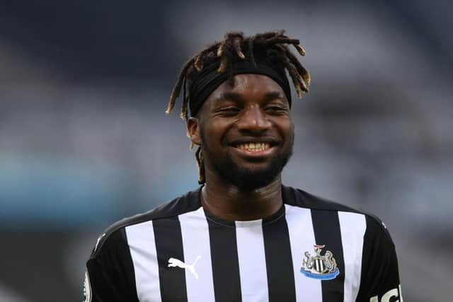 Two years ago today... Allan Saint-Maximin joined Newcastle United. (Photo by Stu Forster/Getty Images)