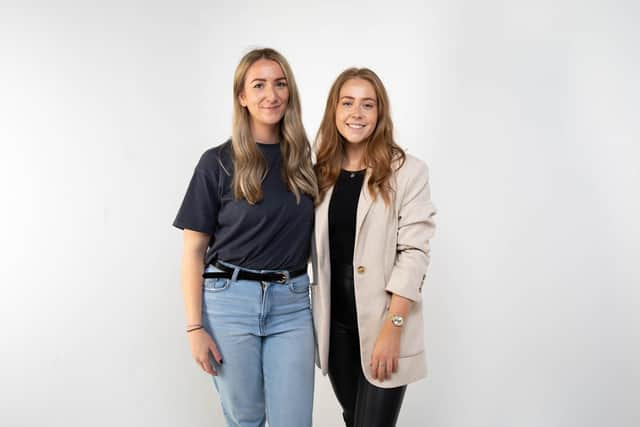 Alex Jordan (left) alongside her sister Jenny McFadden.