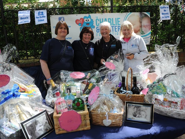 Charlie and Carter Foundation's Sherry Coutts, Joise Barr, Diane Howe, and Carol Wake.