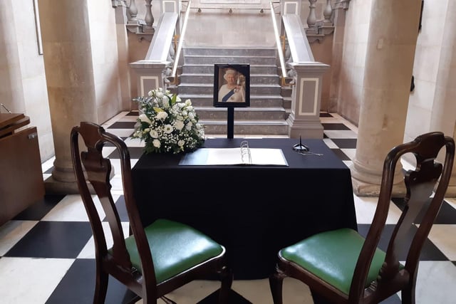 A book of condolence has opened at South Shields Town Hall