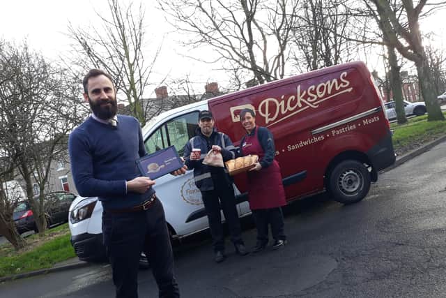 Dicksons launched their home delivery app back in January.
