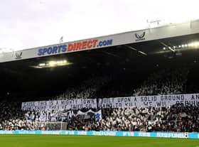 St James's Park, the home of Newcastle United. (Photo by Stu Forster/Getty Images)