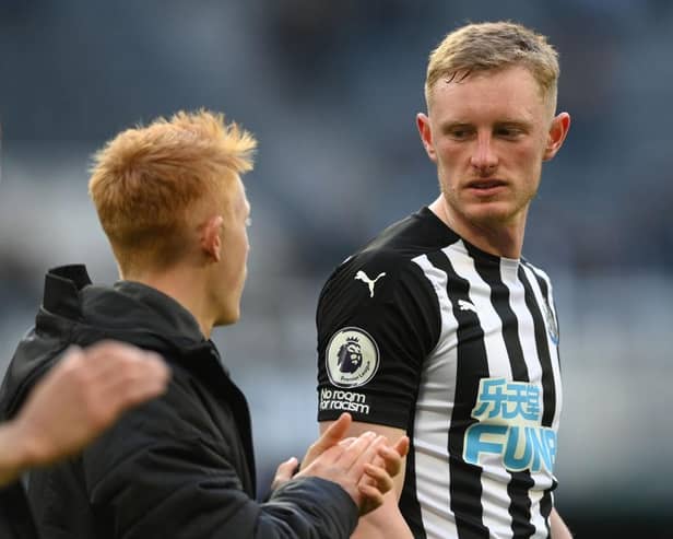 Newcastle United midfielder Sean Longstaff.. (Photo by Stu Forster/Getty Images)