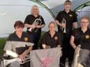 Members of Westoe Brass Band