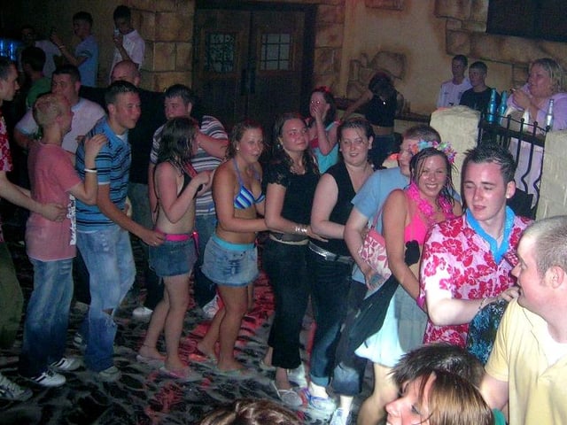 Looks like the conga was a big hit on this wonderful night. Photo: Wayne Groves.