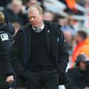 Steve McClaren reacts to Bournemouth's third goal in what was his last game as Newcastle United head coach.
