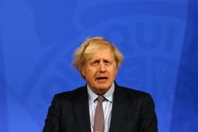 Prime Minister, Boris Johnson. (Photo by Hollie Adams - WPA Pool/Getty Images)