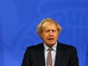 Prime Minister, Boris Johnson. (Photo by Hollie Adams - WPA Pool/Getty Images)