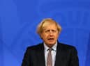 Prime Minister, Boris Johnson. (Photo by Hollie Adams - WPA Pool/Getty Images)