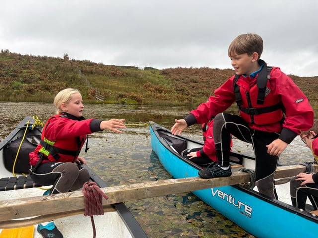 St Columba's Catholic Primary pupils visit High Borrans