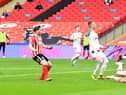 Lynden Gooch fires Sunderland into the lead at Wembley