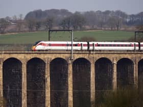 An LNER Azuma train