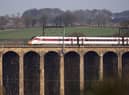 An LNER Azuma train