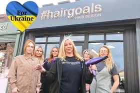 #Hairgoals salon owner Tina Rea and her staff are to donate all money raised through haircuts to Ukraine refugees on Sunday 20th March