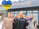 #Hairgoals salon owner Tina Rea and her staff are to donate all money raised through haircuts to Ukraine refugees on Sunday 20th March