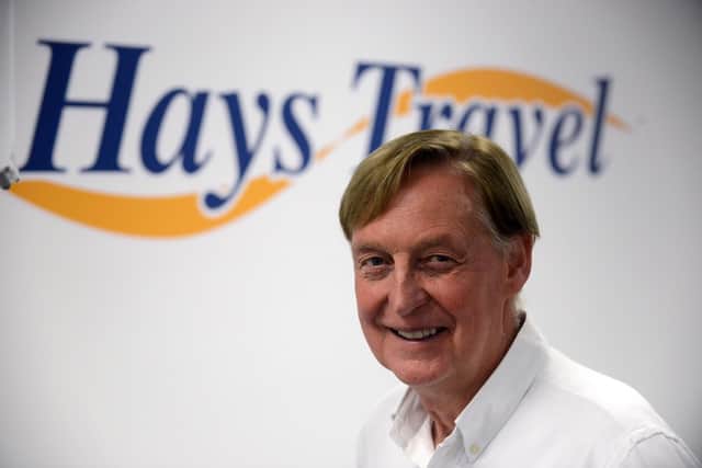 Hays Travel owner John Hays sadly died aged 71.