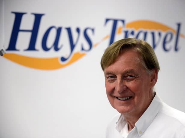 Hays Travel owner John Hays sadly died aged 71.