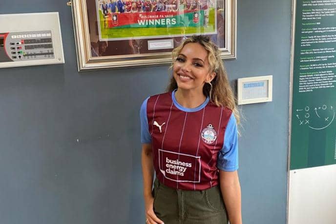 Jade Thirlwall has taken on the role of honorary president with South Shields FC.