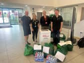 Donations of sports kit, active wear and footwear were distributed from the Kit Out Sunderland sort to local sports clubs and community groups