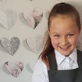 April Lister, 9, has written a tribute song to NHS workers.