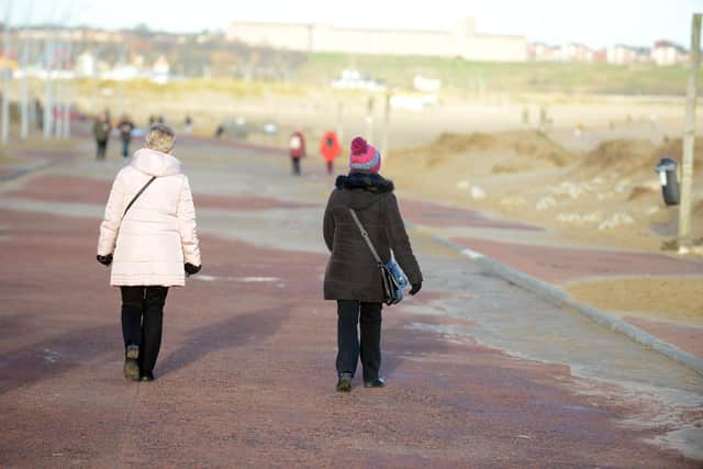 South Tyneside Council is reminding people to only exercise in their local area following busy scenes at South Shields seafront.