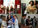 St Joseph’s Catholic Academy students celebrate their GCSE results.