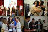 St Joseph’s Catholic Academy students celebrate their GCSE results.