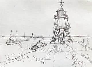 The Groyne, captured by Sheila Graber.