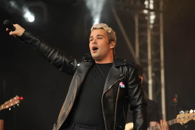 South Shields singer Joe McElderry will perform