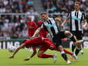 Newcastle United face Liverpool at Anfield on Wednesday night. (Photo by Ian MacNicol/Getty Images)