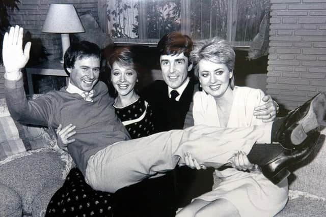 Willis, pictured far right with TV-AM colleagues in 1984, is a former weather forecaster and television presenter who spent part of her life growing up in town. Her death aged 76 in December 2024 after suffering dementia was confirmed in June 2025.