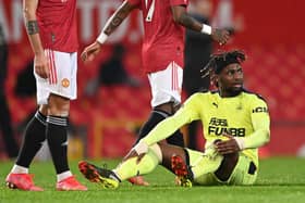 Allan Saint-Maximin of Newcastle United. (Photo by Stu Forster/Getty Images)