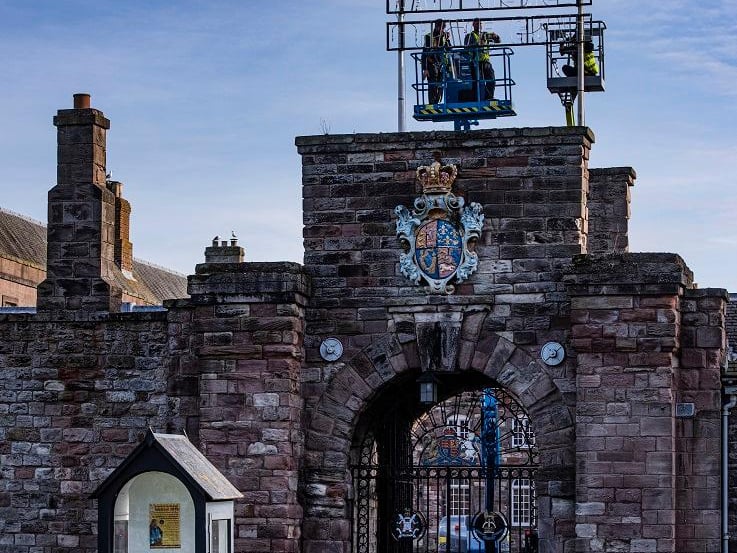 Tim says: “In the case of the barracks in Berwick I was thinking about their origin as part of a defensive outpost, and the way they resonate with narratives of danger, attack and defence."