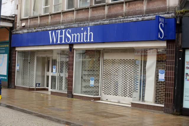 Closure of WHSmith, King Street, South Shields.