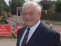 The memorial garden is in honour of Bill Brady, who served his community for 30 years.