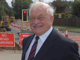 The memorial garden is in honour of Bill Brady, who served his community for 30 years.