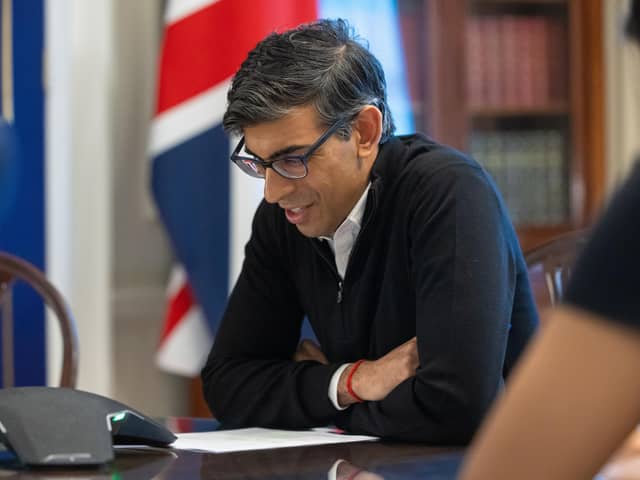 Kate is looking forward to Prime Minister Rishi Sunak and his government being ousted this year. Picture by Simon Walker / No 10 Downing Street