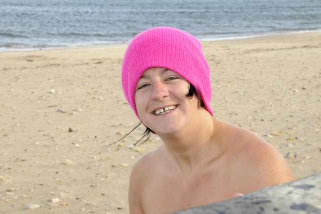 Jax Higginson is the organiser of the annual North East Skinny Dip.